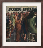 John Bull  Alcoholic Short Men Queues Magazine  UK  1946