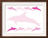 Pink Dolphin Family