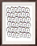 Warm Penguin Pattern
