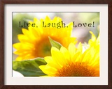 Live Laugh Love: Sunflower