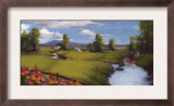 Landscape Cottage and Stream