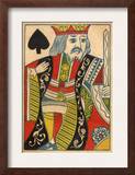King of Spades Card