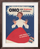 Omo  Washing Powder Detergent  UK  1950
