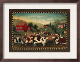 Nostalgic Farm Landscape