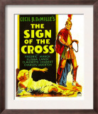 Sign of the Cross  Elissa Landi  Fredric March on Window Card  1932