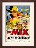 Rustlers' Roundup  Tom Mix  Noah Beery Jr  Diane Sinclair  1933
