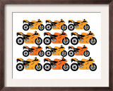 Orange Ducati