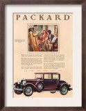 Packard  Magazine Advertisement  USA  1929