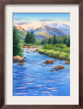 Mountains and River Landscape