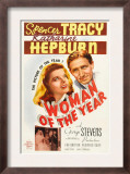 Woman of the Year  (Poster Art)  Katharine Hepburn  Spencer Tracy  1942