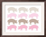 Pink Pig Family