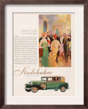 Studebaker  Magazine Advertisement  USA  1929