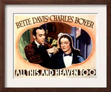 All This and Heaven Too  Charles Boyer  Bette Davis  1940