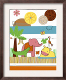 Sweet Animals by Clothesline