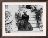 Clara Barton  American Humanitarian  and Founder of the American Red Cross  1890s