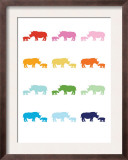 Rainbow Rhinos