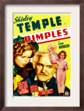Dimples  Shirley Temple  Frank Morgan  Shirley Temple on Midget Window Card  1936