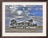 High Dynamic Range Image of a Ch-47 Chinook Helicopter