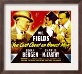 You Can'T Cheat an Honest Man  WC Fields  Charlie Mccarthy  Edgar Bergen on Window Card  1939