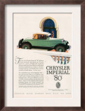 Chrysler Imperial  Magazine Advertisement  USA  1927
