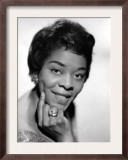American Blues  Jazz  and R&B Singer Dinah Washington  1963
