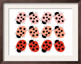 Red Ladybug Family