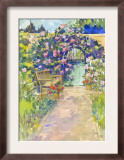 Garden Bench and Gate