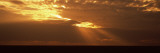 Sunlight Radiating Through Clouds at Sunset  Masai Mara National Reserve  Kenya