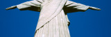 Low Angle View of a Statue  Christ The Redeemer  Corcovado  Rio De Janeiro  Brazil