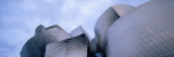 Low Angle View of Guggenheim Musuem  Bilbao  Spain