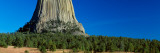 Devils' Tower  Blue Sky  Devils' Tower National Monument  Wyoming