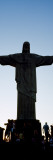 Low Angle View of a Statue  Christ The Redeemer  Corcovado  Rio De Janeiro  Brazil