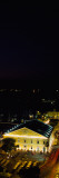 High Angle View of a Building Lit Up At Night  Mercado Modelo  Cindad Balxa  Salvador  Bahia