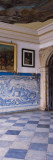 Decorative Tile Work on The Wall of a Church  Igreja Do Bonfim  Salvador  Bahia  Brazil