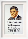 WPA Artists Project Poster Commemorating  Will Rogers Field  Oklahoma City  June 28  1941
