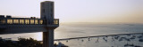 High Angle View of Boats in The Sea  Lacerda Elevator  Salvador  Brazil