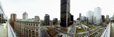 360 Degree View of a City  Montreal  Quebec  Canada
