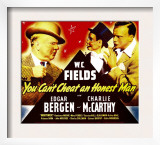 You Can'T Cheat an Honest Man  WC Fields  Charlie Mccarthy  Edgar Bergen on Window Card  1939
