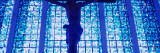 Low Angle View of a Crucifix  Dom Bosco Sanctuary  Brasilia  Brazil