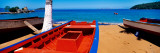 Boats On The Beach  Colorada Beach  Mochima National Park  Anzoategui State-Sucre State  Venezuela