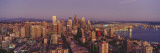 City Skyline Along Elliott Bay  Seattle  King County  Washington State