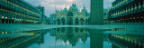 Reflection of St Mark's Cathedral  Venice  Italy