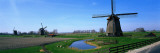 Windmills Near Alkmaar  Holland (Netherlands)