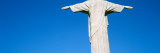 Low Angle View of a Statue  Christ The Redeemer  Corcovado  Rio De Janeiro  Brazil