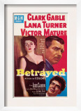 Betrayed  Lana Turner  Clark Gable  Victor Mature  1954