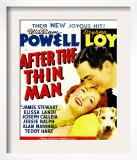 After the Thin Man  Myrna Loy  William Powell  Asta (Lower Right) on Window Card  1936