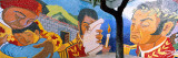 Mural On a Wall  La Hoyada  Caracas  Venezuela