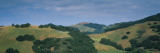 High Angle View of Hills  Santa Barbara County  California