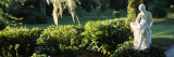 Statue in a Garden  Middleton Place  Charleston  South Carolina