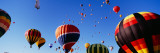 Hot Air Balloons at the International Balloon Festival  Albuquerque  New Mexico